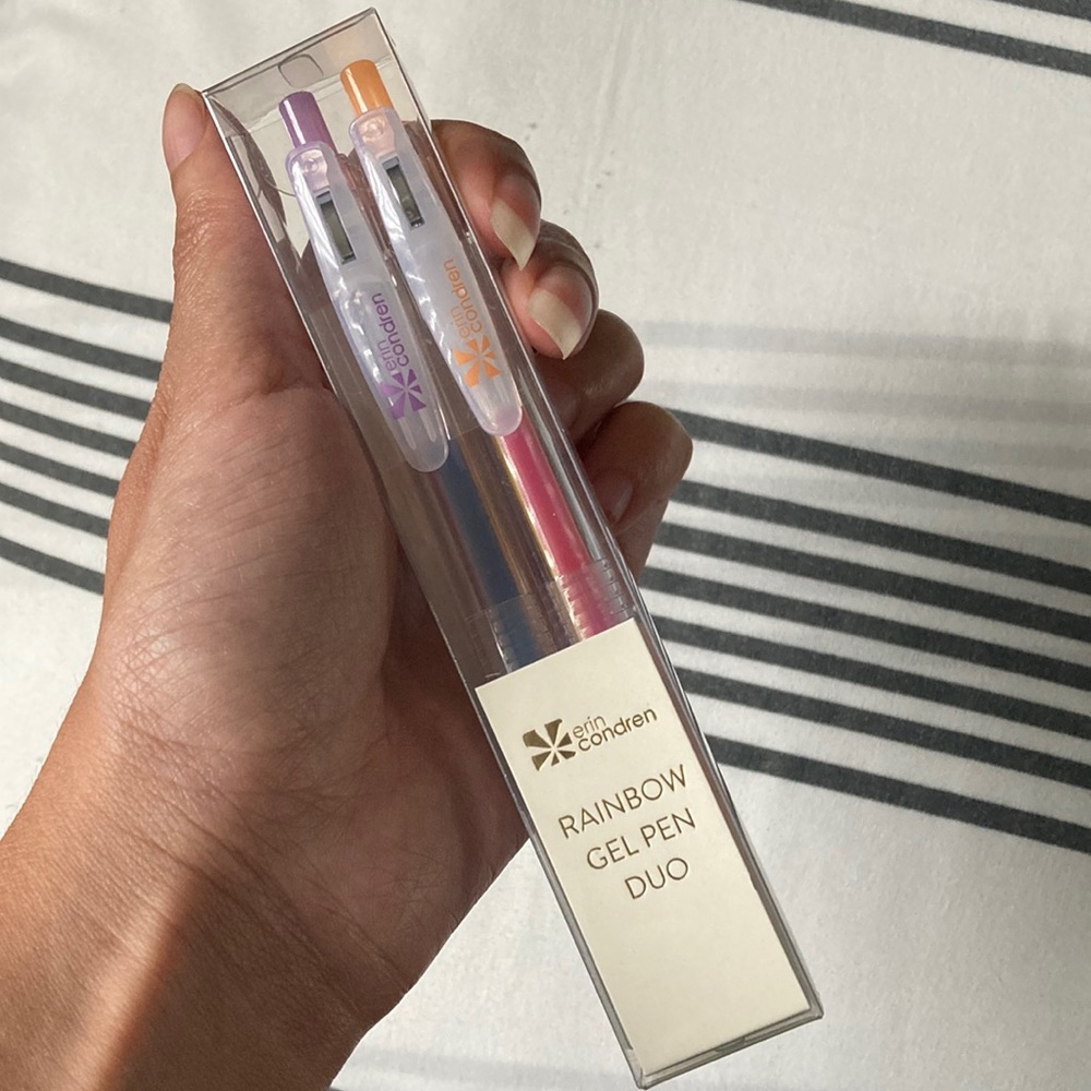 Erin Condren Rainbow Ink Gel Pen Duo